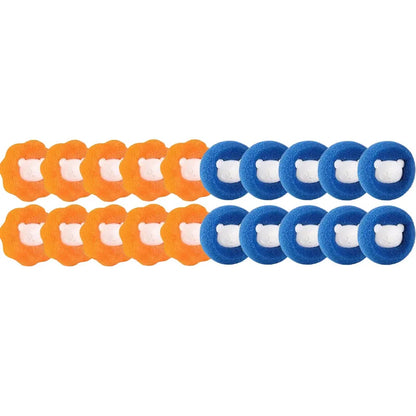 Magic Laundry Ball Kit Reusable Clothes Hair Cleaning Tool Pet Hair Remover Washing Machine Cat Dog Hair Catcher Laundry Ball